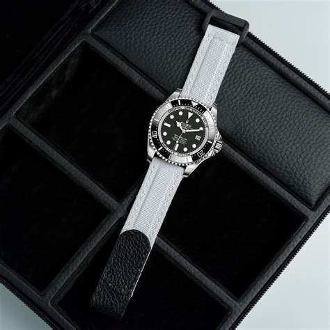 rolex sea dweller canvas strap|Rolex Sea-Dweller straps.